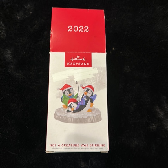 Brand new Hallmark Not a creature was Stirring Christmas Tree Ornament - Picture 1 of 4